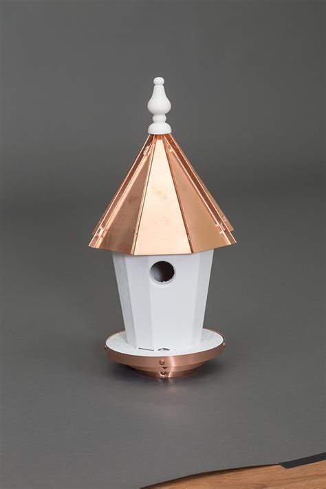 round copper roof for bird house